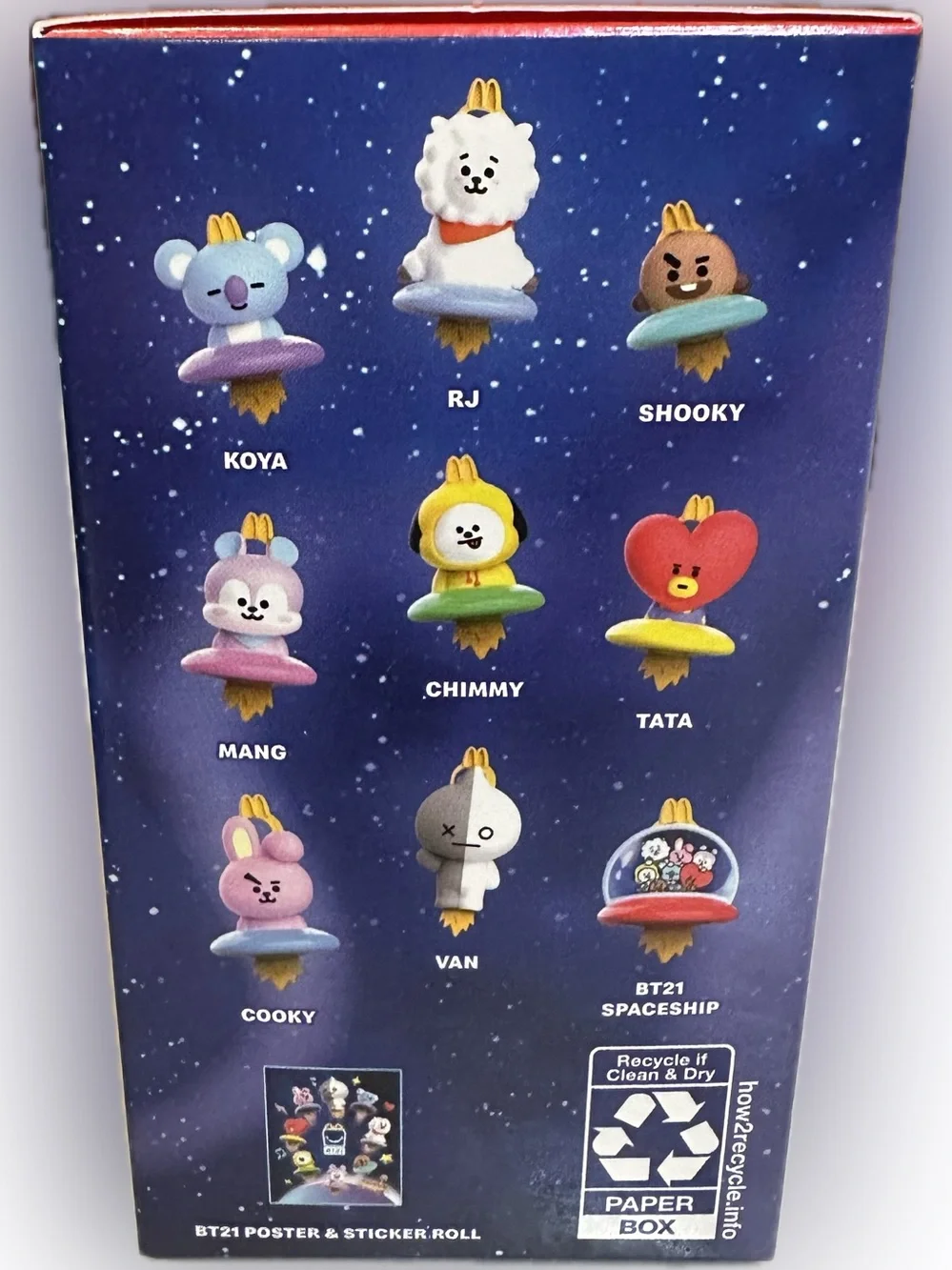 2026 MCDONALDS BTS BT21 RJ SPACESHIP HAPPY MEAL TOY PROMO COLLECTIBLE MCDONALD’s